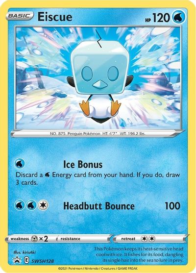 Eiscue (SWSH128) [Sword & Shield: Black Star Promos] - Dark Crystal Cards