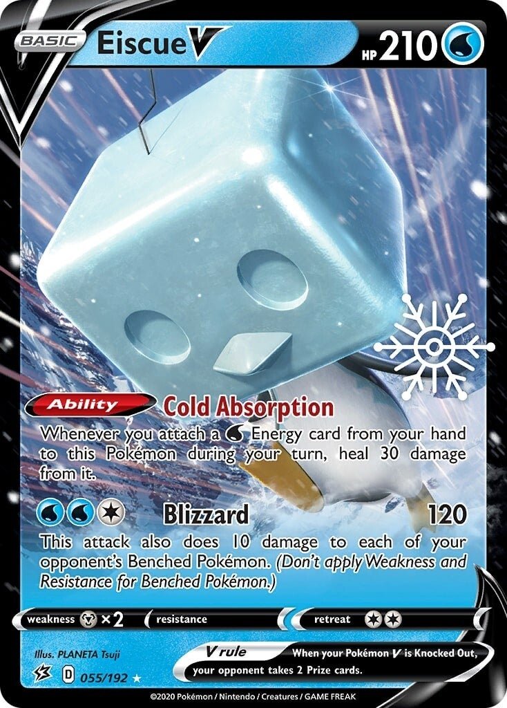 Eiscue V (055/192) (Holiday Calendar) [Sword & Shield: Rebel Clash] - Dark Crystal Cards
