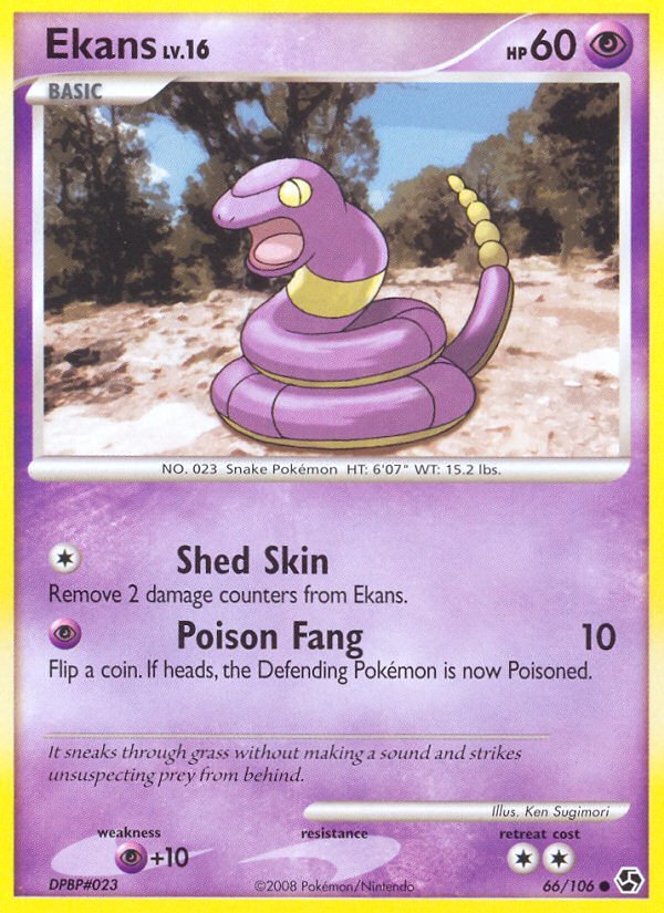 Ekans (66/106) [Diamond & Pearl: Great Encounters] - Dark Crystal Cards