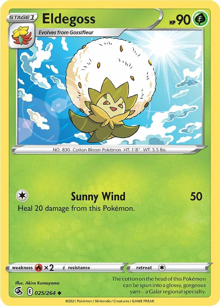 Eldegoss (025/264) [Sword & Shield: Fusion Strike] - Dark Crystal Cards
