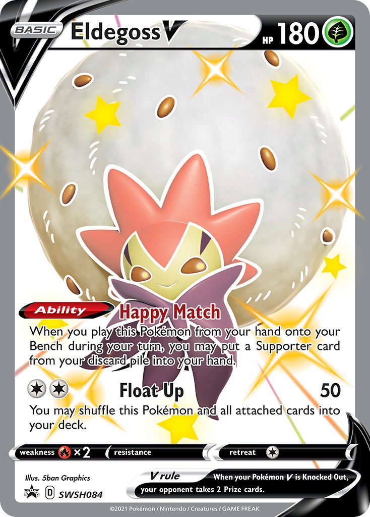 Eldegoss V (SWSH084) [Sword & Shield: Black Star Promos] - Dark Crystal Cards