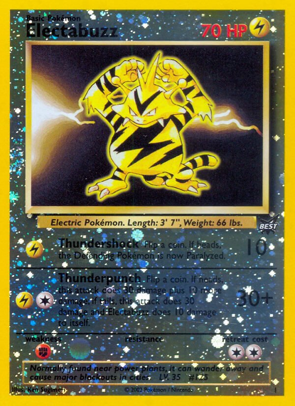 Electabuzz (1) [Best of Promos] - Dark Crystal Cards