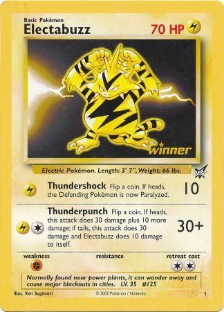Electabuzz (1) (Jumbo Card) [Best of Promos] - Dark Crystal Cards