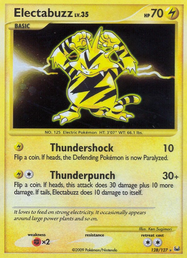 Electabuzz (128/127) [Platinum: Base Set] - Dark Crystal Cards