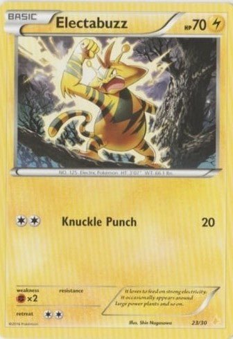 Electabuzz (23/30) [XY: Trainer Kit 3 - Pikachu Libre] - Dark Crystal Cards