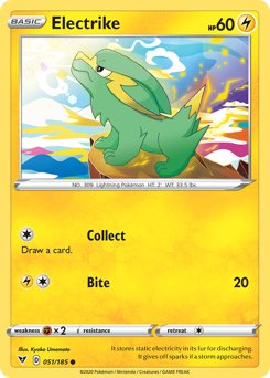 Electrike (051/185) [Sword & Shield: Vivid Voltage] - Dark Crystal Cards
