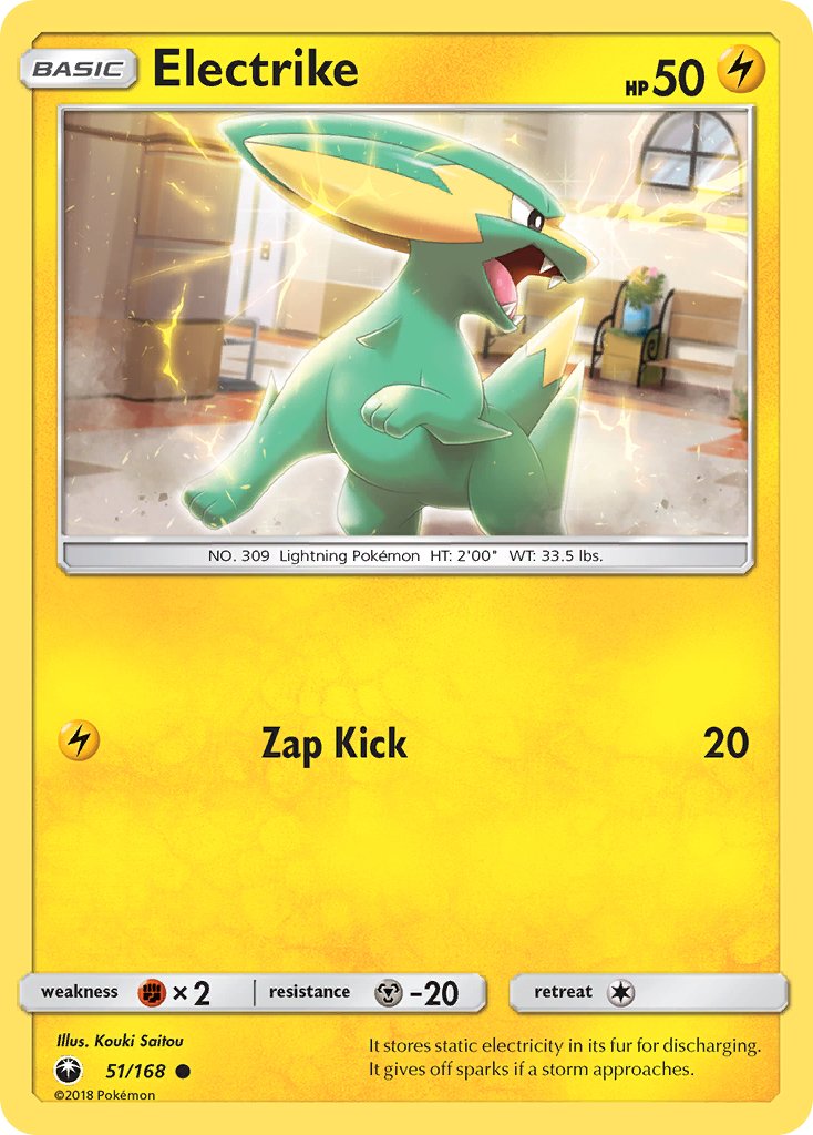 Electrike (51/168) [Sun & Moon: Celestial Storm] - Dark Crystal Cards
