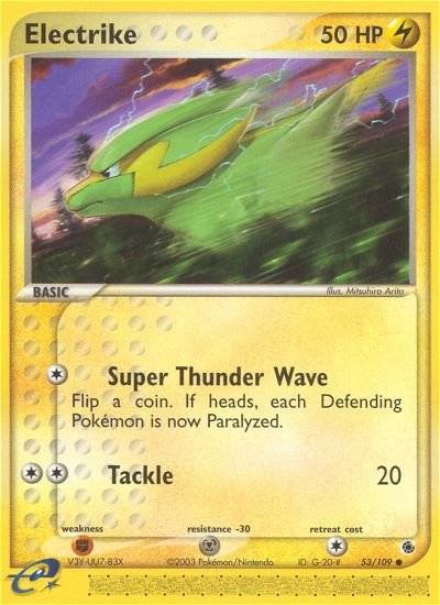 Electrike (53/109) [EX: Ruby & Sapphire] - Dark Crystal Cards