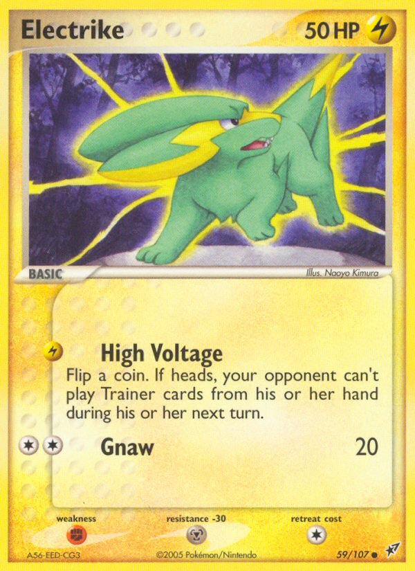Electrike (59/107) [EX: Deoxys] - Dark Crystal Cards