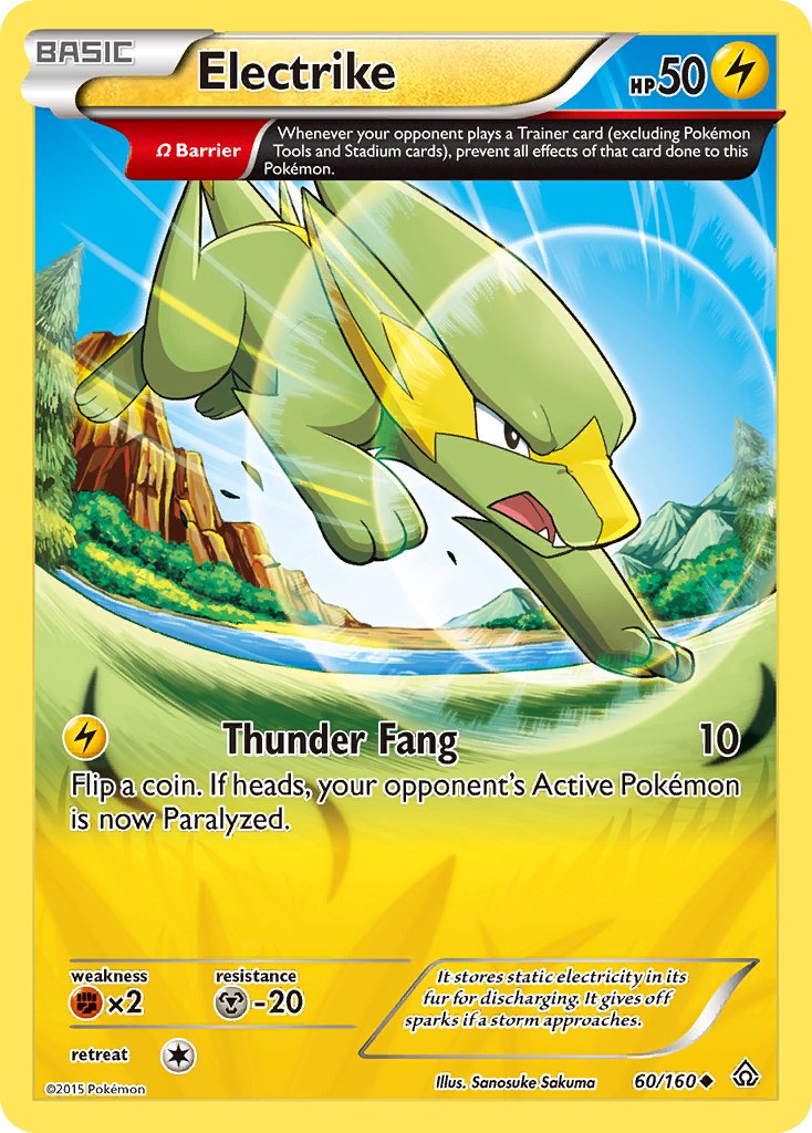 Electrike (60/160) [XY: Primal Clash] - Dark Crystal Cards