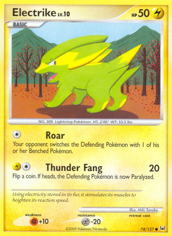 Electrike (74/127) [Platinum: Base Set] - Dark Crystal Cards