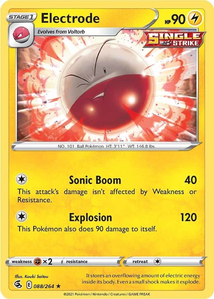Electrode (088/264) [Sword & Shield: Fusion Strike] - Dark Crystal Cards