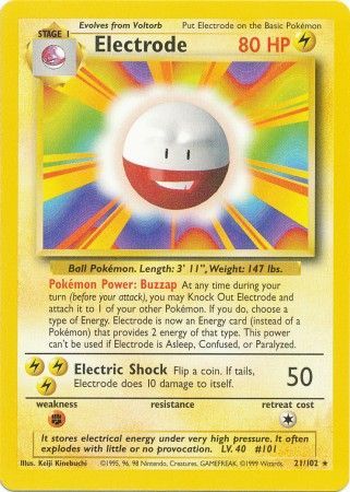 Electrode (21/102) [Base Set Unlimited] - Dark Crystal Cards