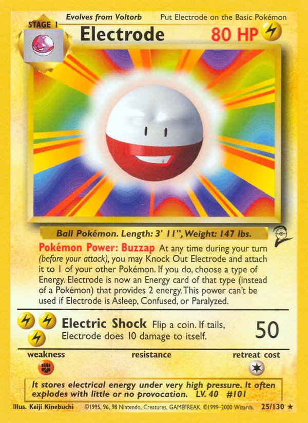 Electrode (25/130) [Base Set 2] - Dark Crystal Cards