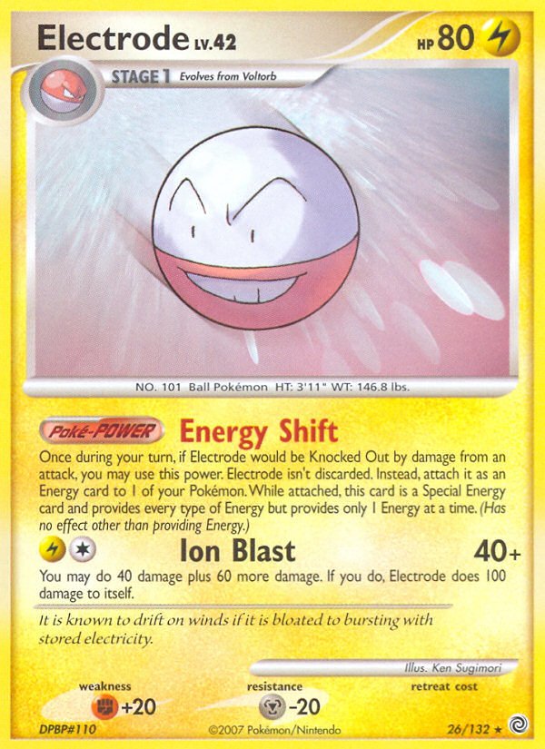 Electrode (26/132) [Diamond & Pearl: Secret Wonders] - Dark Crystal Cards
