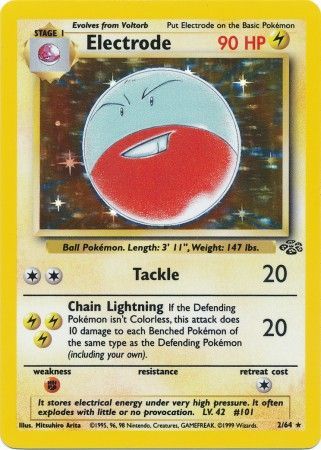 Electrode (2/64) [Jungle Unlimited] - Dark Crystal Cards