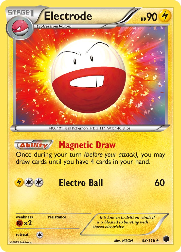 Electrode (33/116) [Black & White: Plasma Freeze] - Dark Crystal Cards