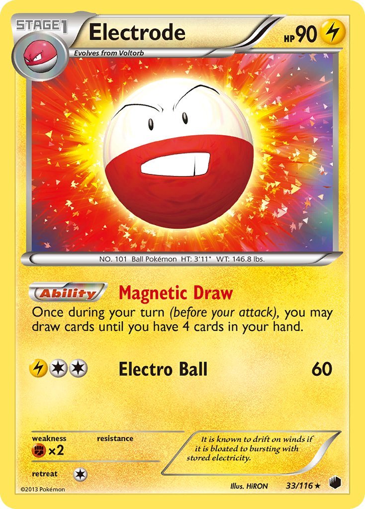 Electrode (33/116) (Theme Deck Exclusive) [Black & White: Plasma Freeze] - Dark Crystal Cards