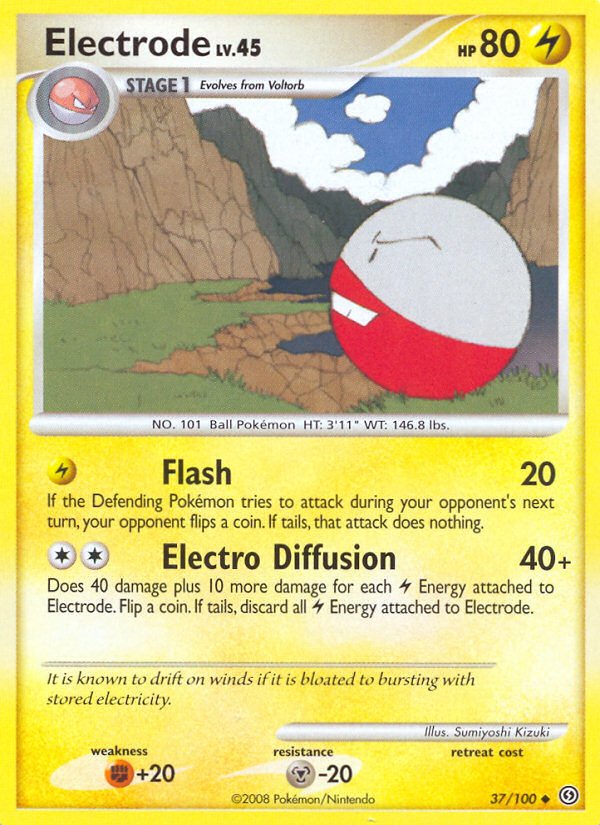 Electrode (37/100) [Diamond & Pearl: Stormfront] - Dark Crystal Cards