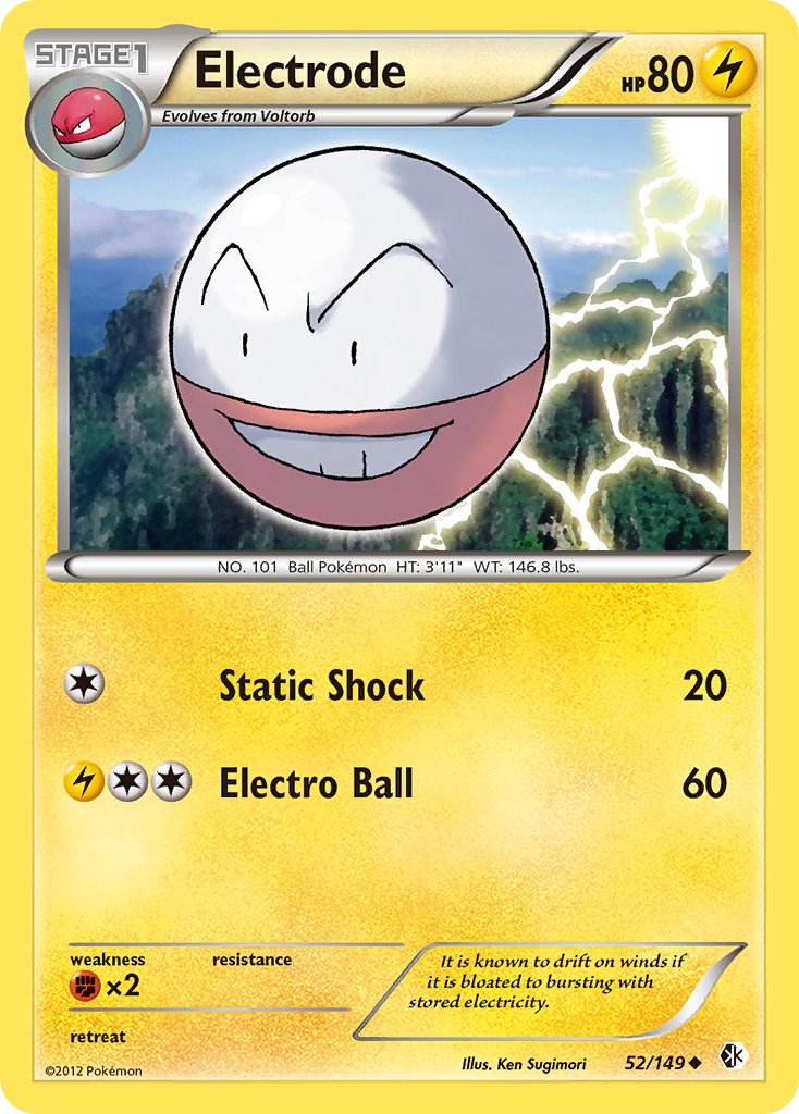Electrode (52/149) [Black & White: Boundaries Crossed] - Dark Crystal Cards