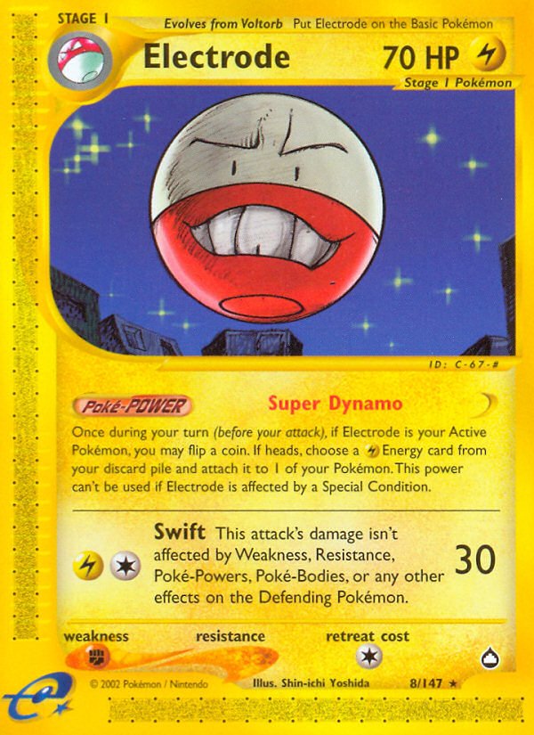 Electrode (8/147) [Aquapolis] - Dark Crystal Cards