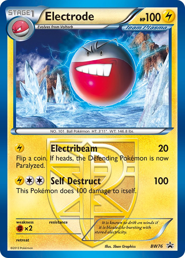 Electrode (BW76) [Black & White: Black Star Promos] - Dark Crystal Cards