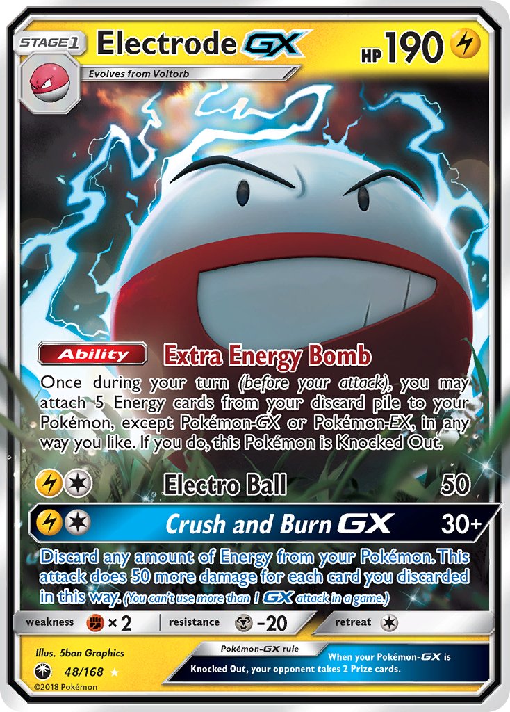 Electrode GX (48/168) [Sun & Moon: Celestial Storm] - Dark Crystal Cards