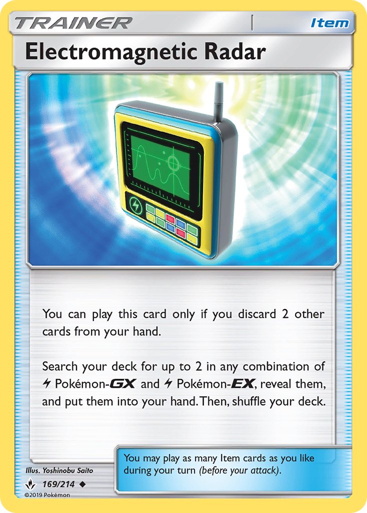 Electromagnetic Radar (169/214) [Sun & Moon: Unbroken Bonds] - Dark Crystal Cards
