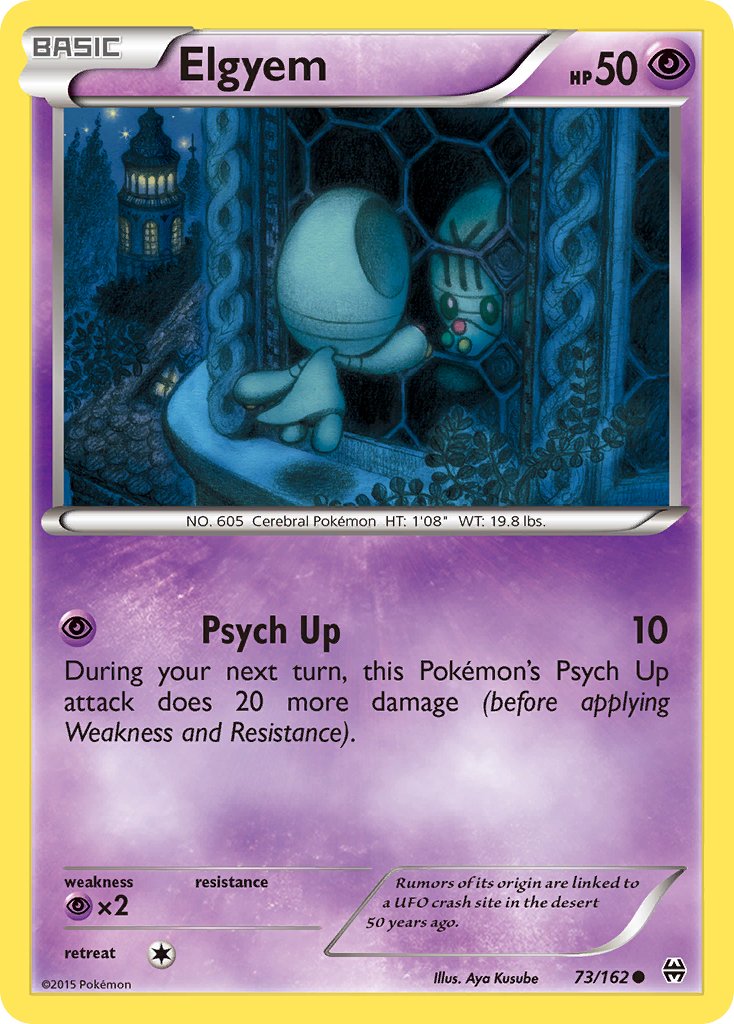 Elgyem (73/162) [XY: BREAKthrough] - Dark Crystal Cards