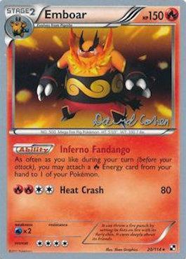 Emboar (20/114) (Twinboar - David Cohen) [World Championships 2011] - Dark Crystal Cards