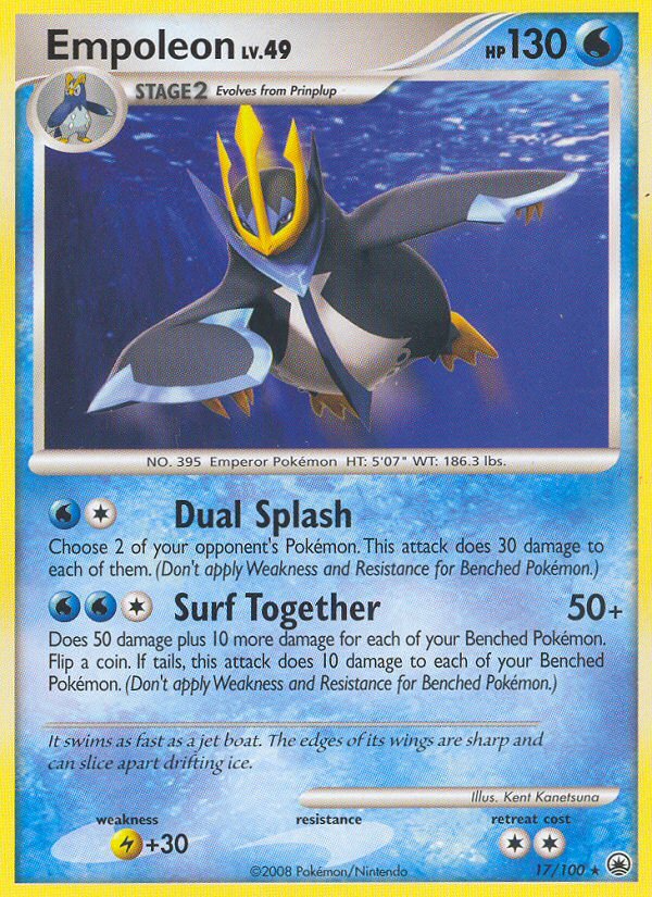 Empoleon (17/100) [Diamond & Pearl: Majestic Dawn] - Dark Crystal Cards