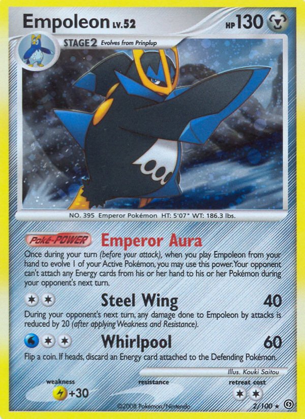 Empoleon (2/100) [Diamond & Pearl: Stormfront] - Dark Crystal Cards