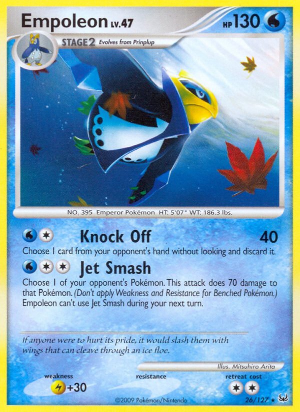 Empoleon (26/127) [Platinum: Base Set] - Dark Crystal Cards