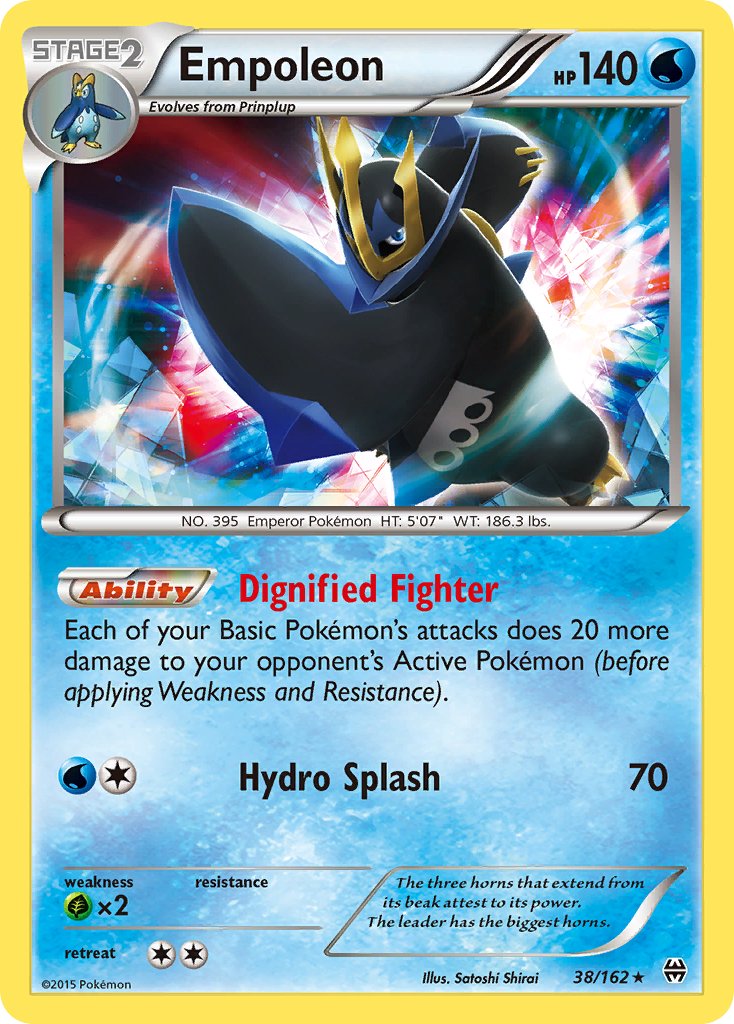 Empoleon (38/162) [XY: BREAKthrough] - Dark Crystal Cards