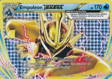 Empoleon BREAK (XY134) (Jumbo Card) [XY: Black Star Promos] - Dark Crystal Cards