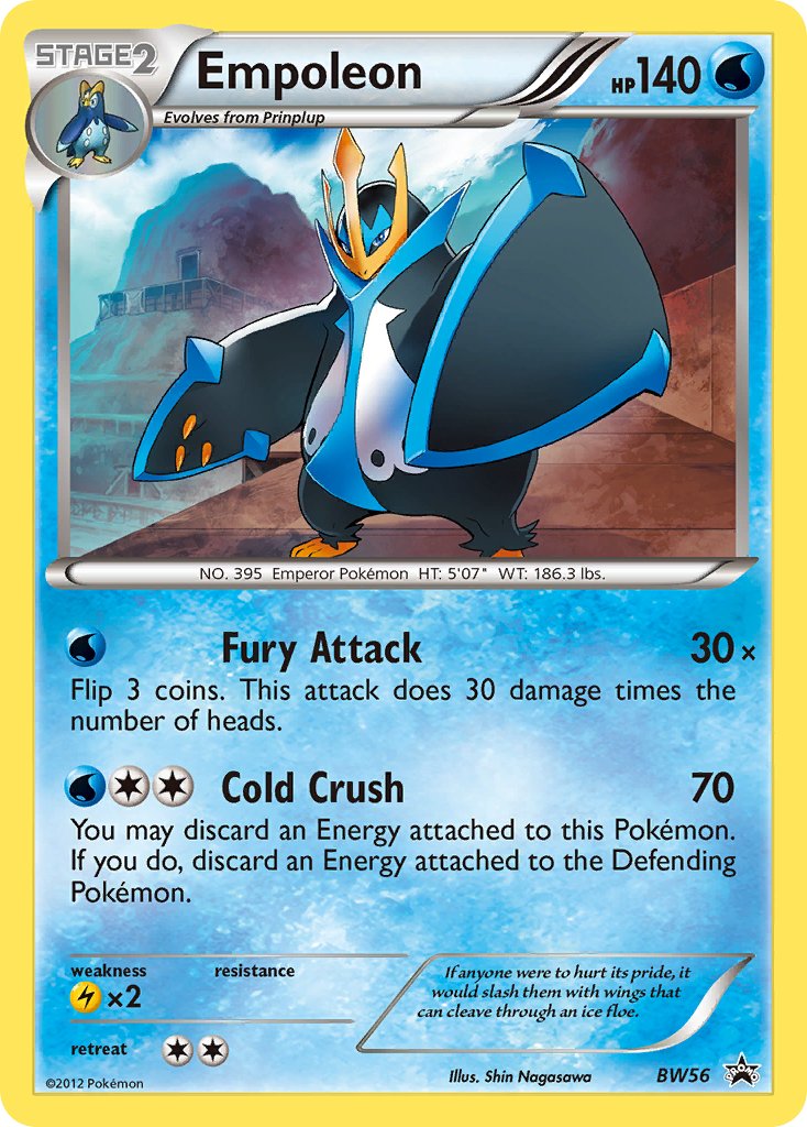 Empoleon (BW56) [Black & White: Black Star Promos] - Dark Crystal Cards