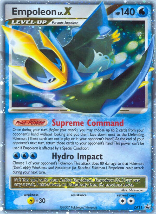 Empoleon LV.X (DP11) [Diamond & Pearl: Black Star Promos] - Dark Crystal Cards
