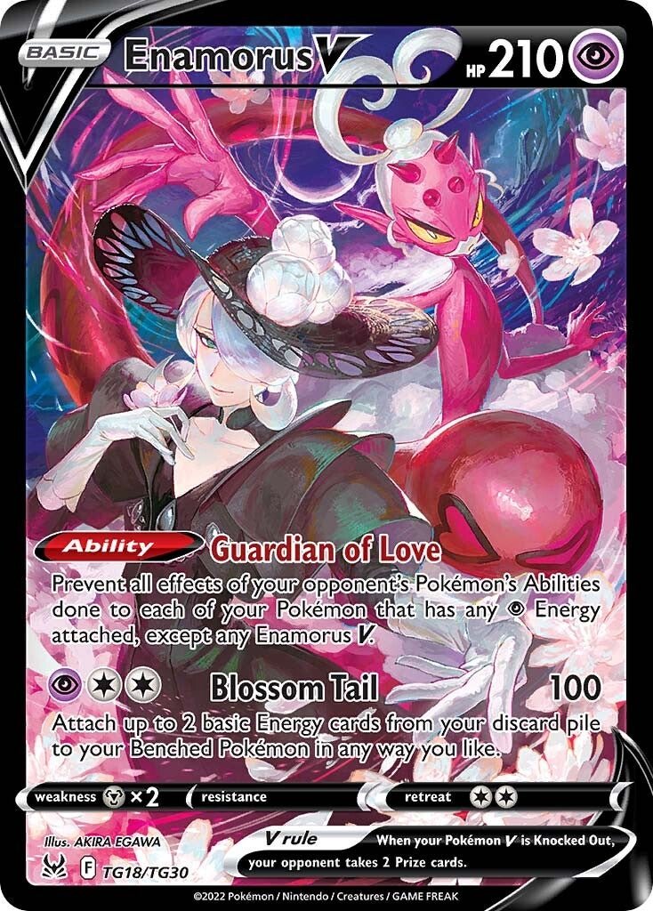 Enamorus V (TG18/TG30) [Sword & Shield: Lost Origin] - Dark Crystal Cards
