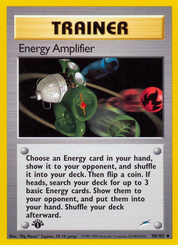 Energy Amplifier (98/105) [Neo Destiny 1st Edition] - Dark Crystal Cards