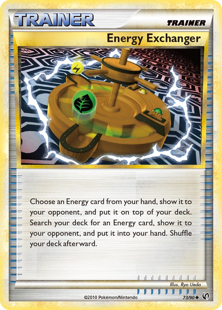 Energy Exchanger (73/90) [HeartGold & SoulSilver: Undaunted] - Dark Crystal Cards