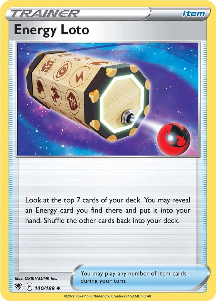 Energy Loto (140/189) [Sword & Shield: Astral Radiance] - Dark Crystal Cards