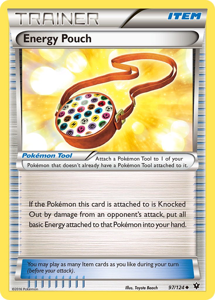 Energy Pouch (97/124) [XY: Fates Collide] - Dark Crystal Cards