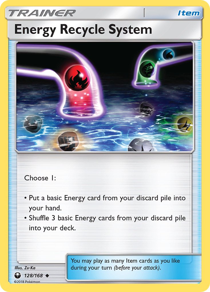 Energy Recycle System (128/168) [Sun & Moon: Celestial Storm] - Dark Crystal Cards