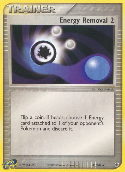 Energy Removal 2 (80/109) [EX: Ruby & Sapphire] - Dark Crystal Cards