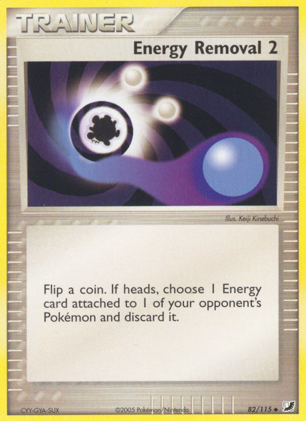 Energy Removal 2 (82/115) [EX: Unseen Forces] - Dark Crystal Cards