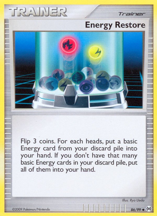Energy Restore (86/99) [Platinum: Arceus] - Dark Crystal Cards