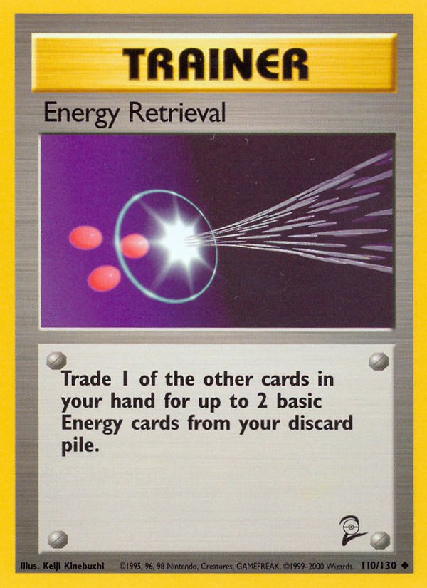 Energy Retrieval (110/130) [Base Set 2] - Dark Crystal Cards