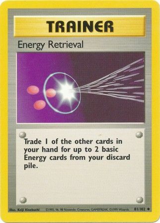 Energy Retrieval (81/102) [Base Set Unlimited] - Dark Crystal Cards