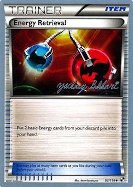 Energy Retrieval (92/114) (CMT - Zachary Bokhari) [World Championships 2012] - Dark Crystal Cards