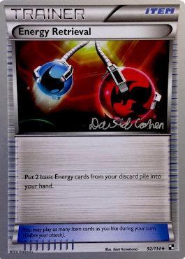 Energy Retrieval (92/114) (Twinboar - David Cohen) [World Championships 2011] - Dark Crystal Cards